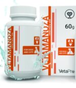 וטמנוזה תוסף תזונה לכלבים ולחתולים, לתמיכה טבעית בבריאות שלפוחית השתן  (60 גרם)