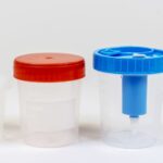 כוס שתן סטרילית פקק מתברג