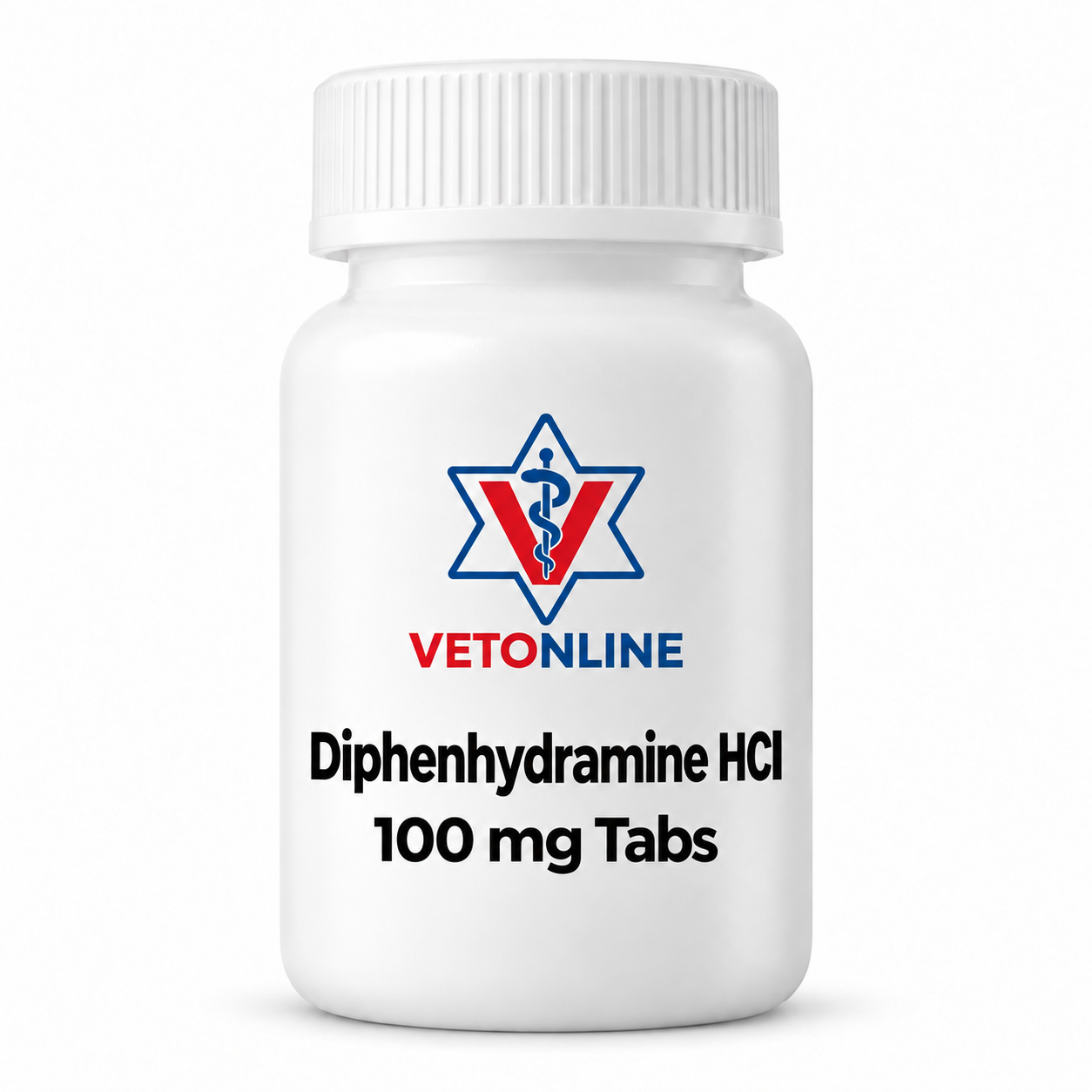 דיפנהידרמין Diphenhydramine Hcl 100 mg   (10 טבליות)